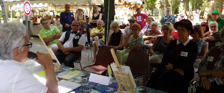 Conférence sur Rimbaud de Patrick Poretti lors des 10e rencontre autour de l'écriture Lunel